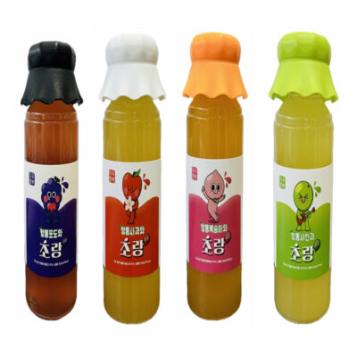 초랑나랑 식초음료(포도,사과,복숭아,샤인)